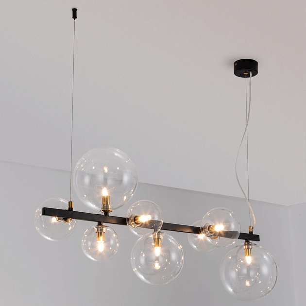 Подвесная люстра Arte Lamp Vincent A7790SP-8BK Фото № 4