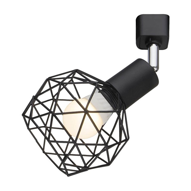 Трековый светильник Arte Lamp A6141PL-1BK фото 