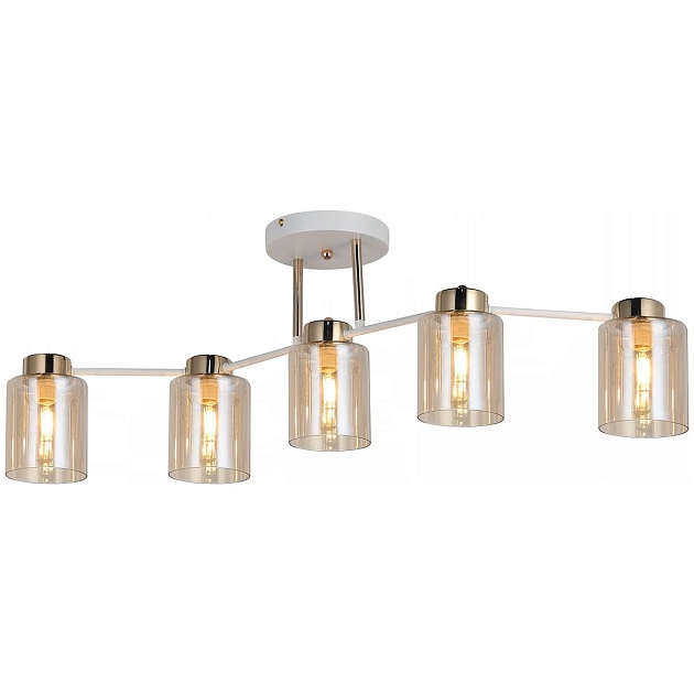 Потолочная люстра Illumico IL6111-5COU-79 WH GD изображение 1 Потолочная люстра Illumico IL6111-5COU-79 WH GD Фото № 1