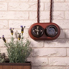 Ручка выключателя Werkel 2 шт. бронза Ретро W6442112 4690389166235 1