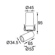 Встраиваемый светильник Mantra GARDA 9141 1