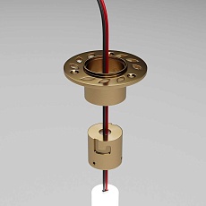 Встраиваемое крепление для круглого гибкого неона Full light латунь Elektrostandard a070756 2