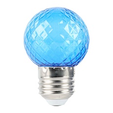 Лампа светодиодная Feron E27 1W синяя LB-385 52162 5