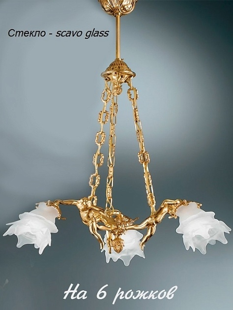 Подвесная люстра Nervilamp 2080/6/SC изображение 1 Подвесная люстра Nervilamp 2080/6/SC Фото № 1