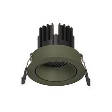 POINTS Точечный светильник DIRECT LED 220В 8Вт 4000К CRI90 36° NO-DIM пепельно-зеленый