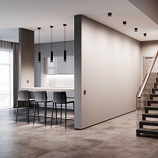 Подвесной светодиодный светильник Elektrostandard Topper DLR023 12W 3000K черный матовый a063930 2