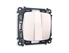 Комплект механизма 3-кл выключателя AMBRELLA VOLT OMEGA Жемчуг QUANT (OP2050, VM133) MO205010