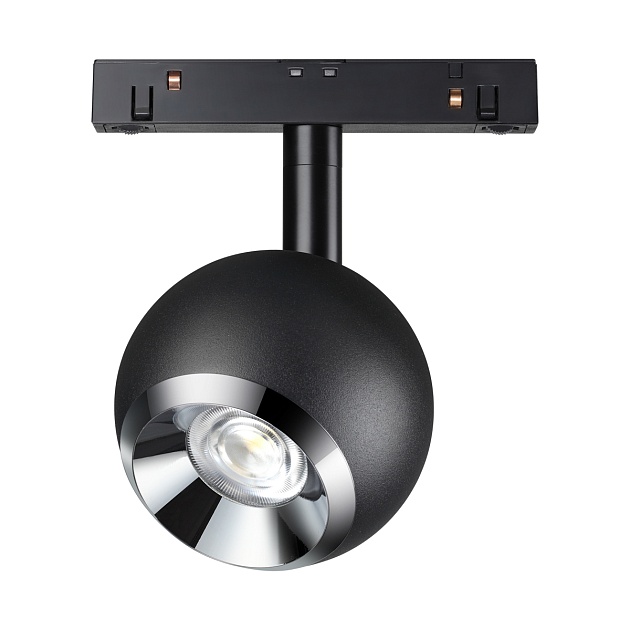 Трековый низковольтный светодиодный светильник Novotech Shino Flum 358393 Фото № 1