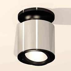 Комплект накладного светильника Ambrella light Techno Spot XS7405020 PSL/PBK серебро полированное/черный полированный (N7926, C7405, N7002) 2