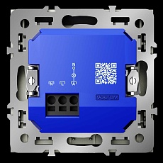 Выключатель встраиваемый S70 карточный 16А, (сталь) Voltum VLS010705 4