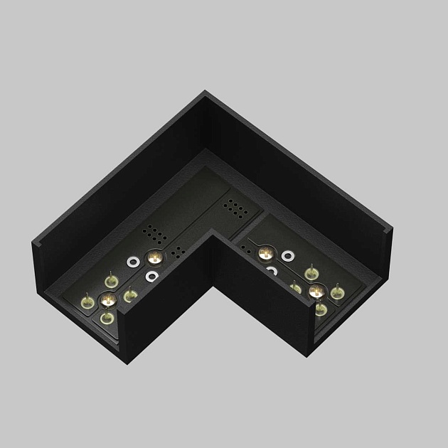 Коннектор питания угловой Maytoni Technical TRA160CL-11B Фото № 2