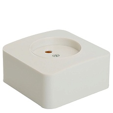 Розетка 2P Stekker София белый MST10-11-01 49301 3