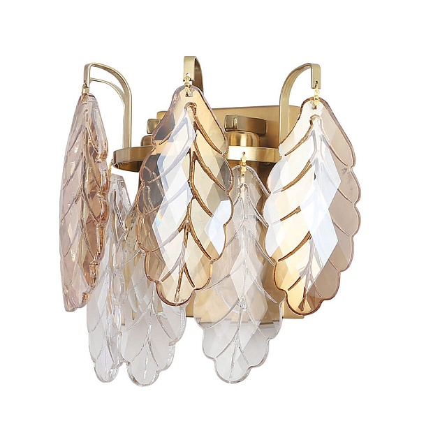 Бра Crystal Lux Trevi AP2 Brass Фото № 1