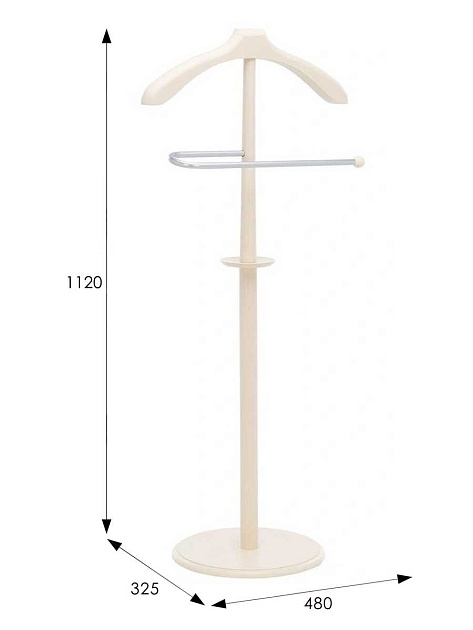 Костюмная вешалка Мебелик В 25Н 002463 изображение 3 Костюмная вешалка Мебелик В 25Н 002463 Фото № 3