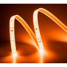 Лента светодиодная ELFLED 120SMD диодов (2835), 220В, IP67, 1м, оранжевый ELFLED-120SMD2835HVO