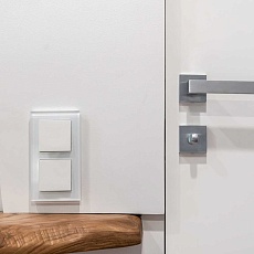 Выключатель одноклавишный Werkel белый W1110001 4690389154973 4