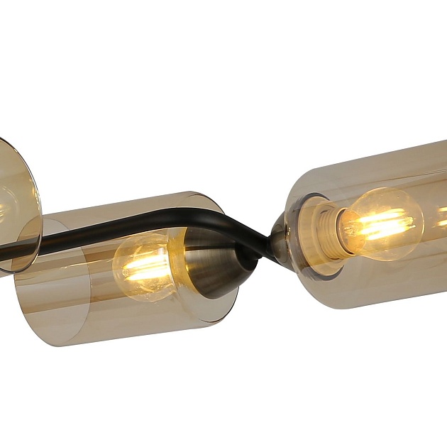 Потолочная люстра Illumico IL8148-6COU-79 BK BR Фото № 3