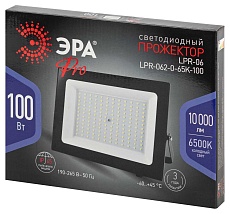 Прожектор светодиодный уличный ЭРА PRO LPR-062-0-65K-100 Б0064701 1
