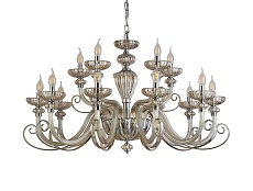 Подвесная люстра Newport 8620+5/C chrome cognac М0071595