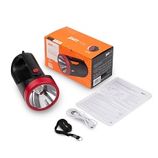 Рабочий светодиодный фонарь-прожектор Jazzway аккумуляторный 210 лм 204х114 Accu7-L5W-bk 3