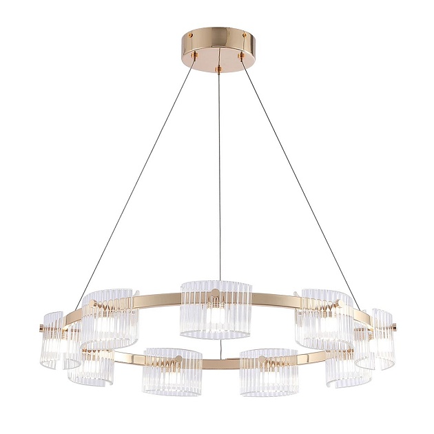 Подвесная светодиодная люстра Favourite Ori 4248-9P Фото № 1