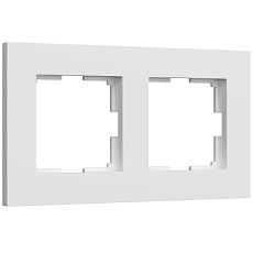 Рамка Werkel Slab на 2 поста белый матовый W0022961 4690389193385