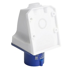 Вилка угловая ST-513 16А 220В 2P+PE IP44, PPG16-513-44, Stekker 49444 4