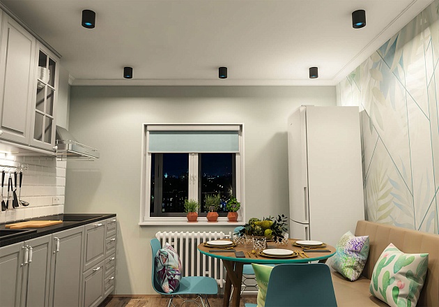 Потолочный светильник Denkirs DK3020BСY DK3090-BK+CY Фото № 2