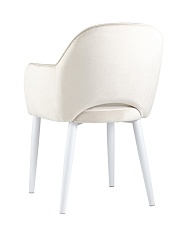 Кухонный стул Stool Group Венера велюр кремовый (ножки белые) MC16-2 KD HLR-2 4