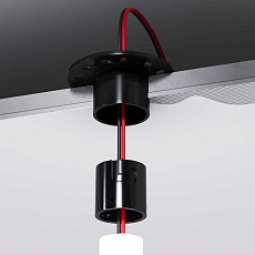 Встраиваемое крепление для круглого гибкого неона Full light черный Elektrostandard a070755 3
