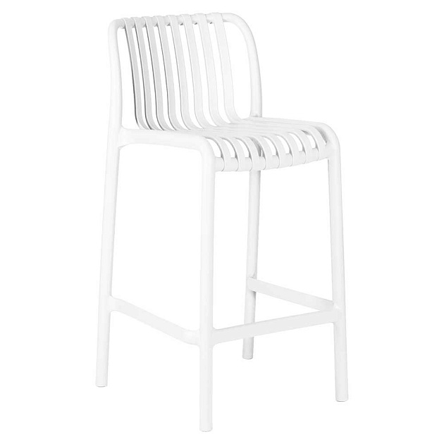 Стул полубарный DOBRIN CHLOE (белый) 777-1PP-LMZL CHLOE изображение 1 Стул полубарный DOBRIN CHLOE (белый) 777-1PP-LMZL CHLOE Фото № 1