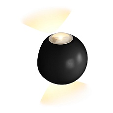 Настенный светодиодный светильник iLedex Rainbow ZD8168-6W BK 3