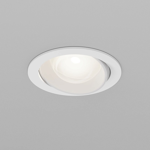 Встраиваемый светодиодный светильник Maytoni Technical Downlight Lens DL105-12W4K-W Фото № 7