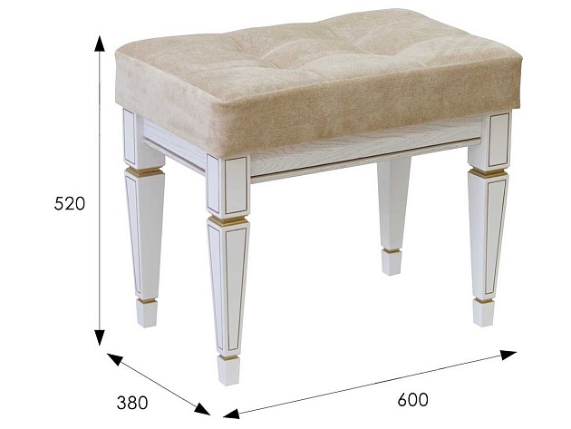 Банкетка Мебелик Васко В 97Н 001159 изображение 3 Банкетка Мебелик Васко В 97Н 001159 Фото № 3