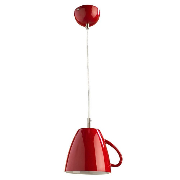 Подвесной светильник Arte Lamp Cafeteria A6605SP-1RD изображение 1 Подвесной светильник Arte Lamp Cafeteria A6605SP-1RD Фото № 1