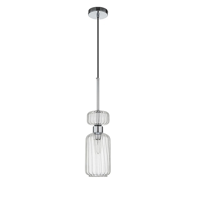 Подвесной светильник Escada Gloss 1141/1S Chrome/Clear изображение 1 Подвесной светильник Escada Gloss 1141/1S Chrome/Clear Фото № 1