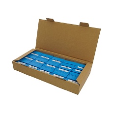 Зажим блочный (групп) для распред.тока нагрузки push-in на 18 точек, сеч 2,5 мм2,690V,41А, 1точка интегр. питание, синий LD580 PTFIX 6-18/25 49755 2