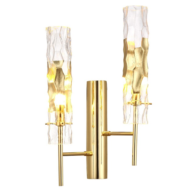 Бра Crystal Lux Primavera AP2 Gold изображение 4 Бра Crystal Lux Primavera AP2 Gold Фото № 4