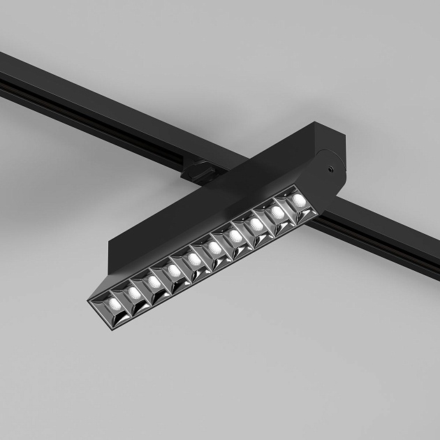 Трековый светодиодный светильник Denkirs Edder DK6646-BK Фото № 3