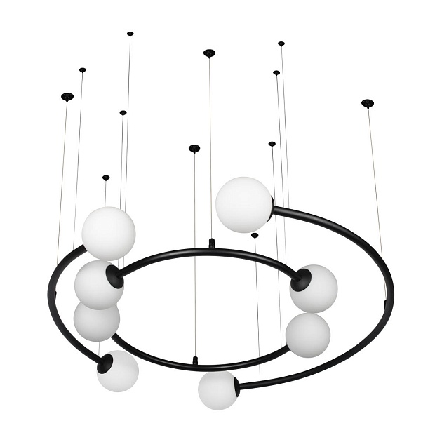 Подвесная люстра Loft IT Infinite 10155/800 Black Фото № 2