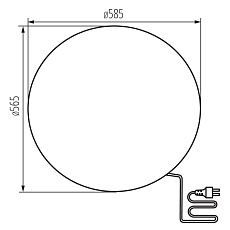 Садовый светильник Kanlux STONO 585 N 36593 1