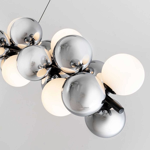 Подвесная люстра Modelux Modestyle MS.8055.11 BK изображение 2 Подвесная люстра Modelux Modestyle MS.8055.11 BK Фото № 2