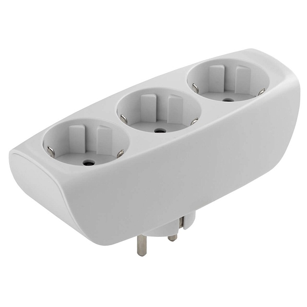 Сетевой разветвитель ЭРА SP-3e-W C0045529 Фото № 1