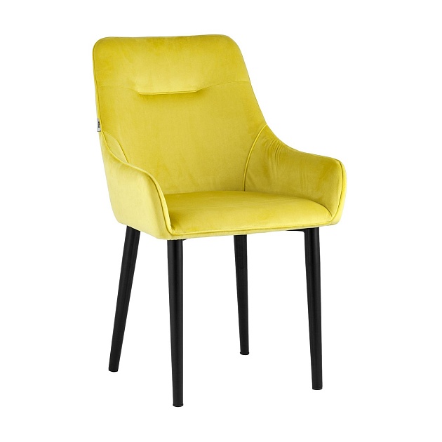 Кухонный стул Stool Group Джоан велюр жёлтый AV 420-H19-08 изображение 1 Кухонный стул Stool Group Джоан велюр жёлтый AV 420-H19-08 Фото № 1