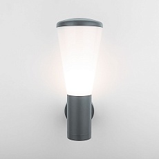 Уличный настенный светильник Elektrostandard 1416 Techno серый a049710 1