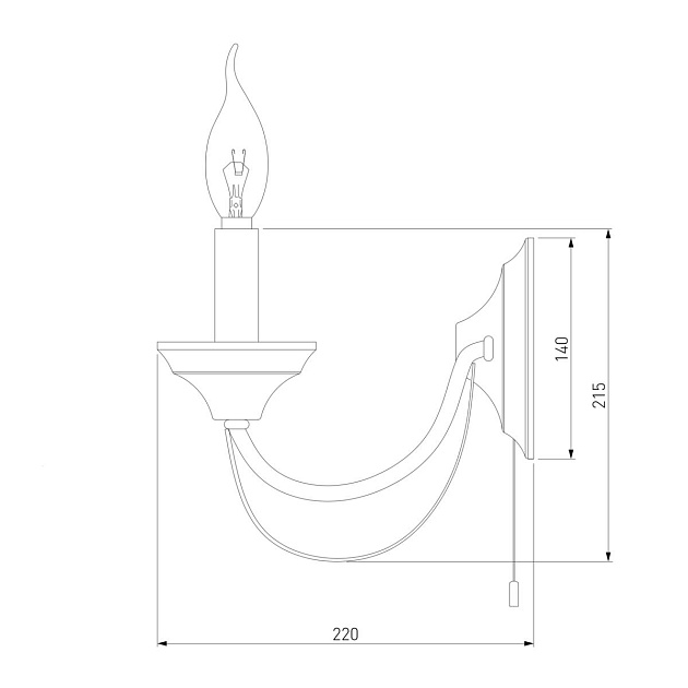 Бра Eurosvet Lazzaro 60098/2 черный изображение 2 Бра Eurosvet Lazzaro 60098/2 черный Фото № 2