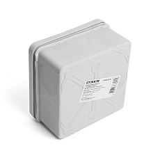 Коробка разветвительная 2х компонентная HF EBX40-38-67, 100*100*50мм, 8 вводов, IP67, серая (GE42455) 49198 1