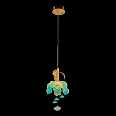 Подвесной светильник Fluorite Pirilampo Turquoise FL1186-1PB 4