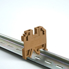 Зажим наборный изолированный (винтовой) ЗНИ - 6,0 (JXB 6), бежевый Stekker 39935 4