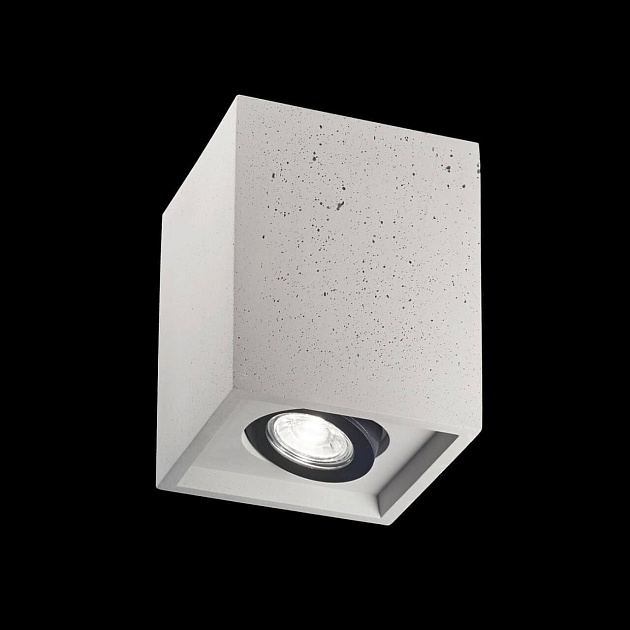 Потолочный светильник Ideal Lux Oak PL1 Square Cemento 150475 Фото № 2